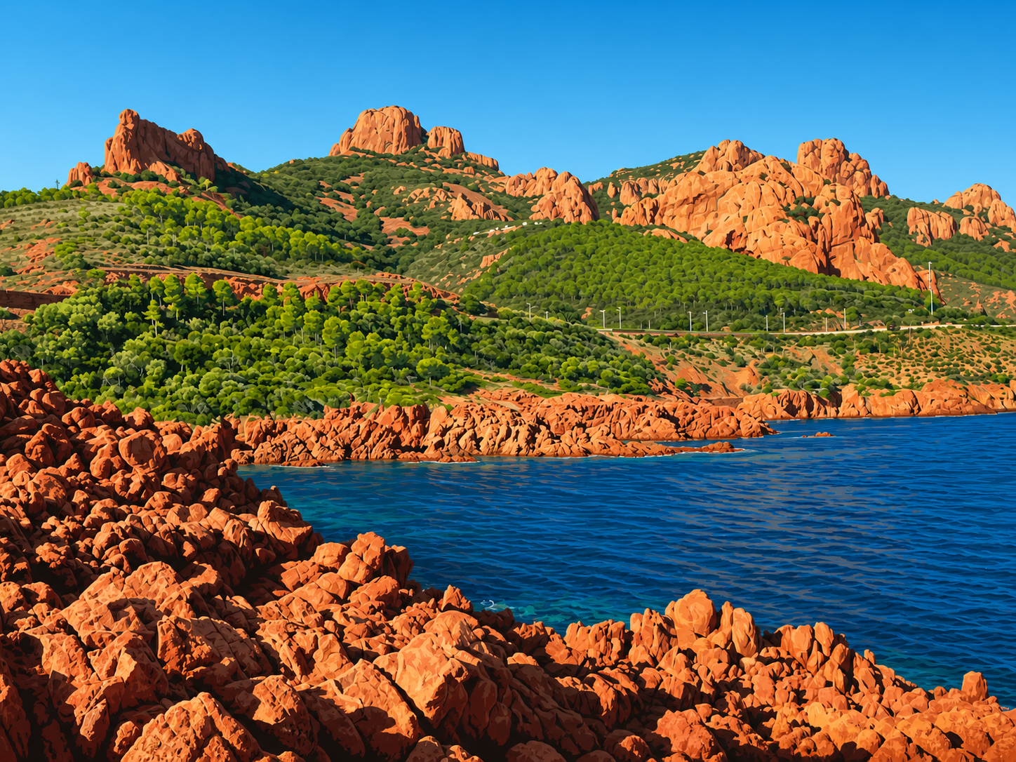 Tablier lame et coulisse volet roulant Mougins